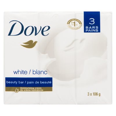 Dove Soap Bar White 3x106GR