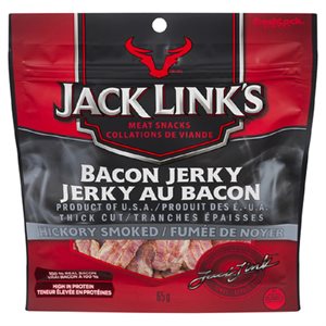 JACKLINK JERKY BACON FUMEE NOYER 65GR