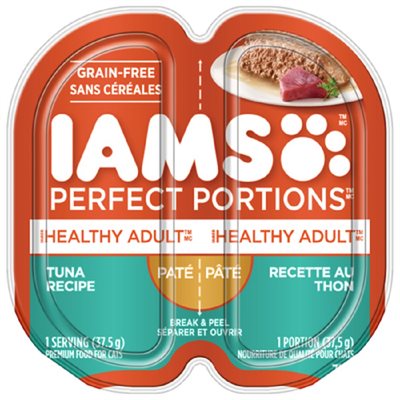 Iams Prfct Prtns Pate Tuna 75GR