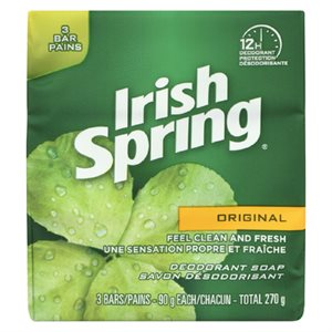 IrishSpr Bar Soap Original 3UN
