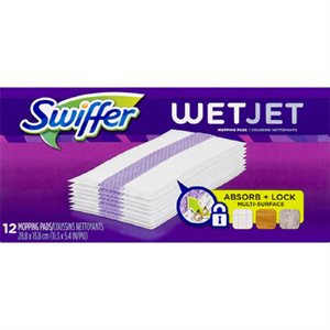 Swiffer WetJet Pad Refill 12EA 12UN