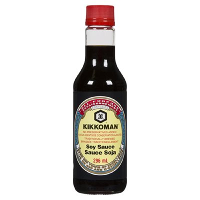 KIKKOMAN SAUCE SOYA 296ML