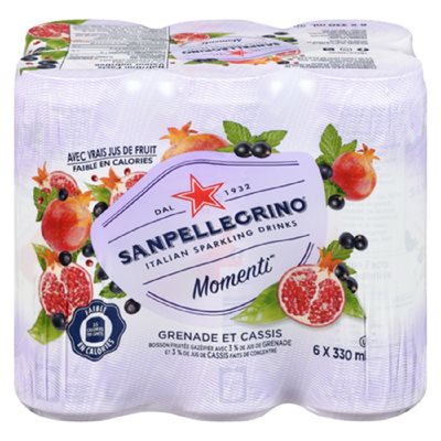 SANPELLG EAU AROMA POMGRE MURE 6x330ML