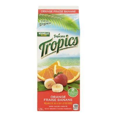 TROPICAN JUS TROP ORAN FRAISE BANAN 1.75LT