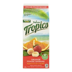 Tropican Orange Strwbry Ban 1.75LT