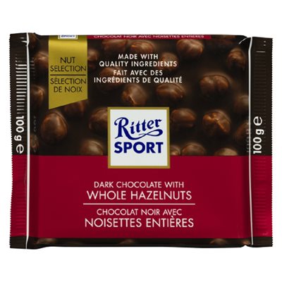 Rittersp Whl Hazelnut Drk 100GR