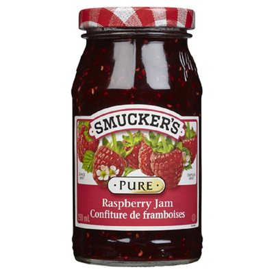 Smuckers Jam Raspberry 250ML