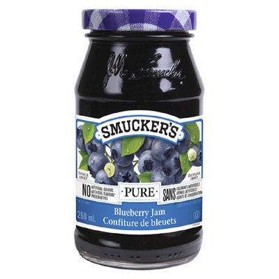 SMUCKERS CONFITURE BLEUET 250ML