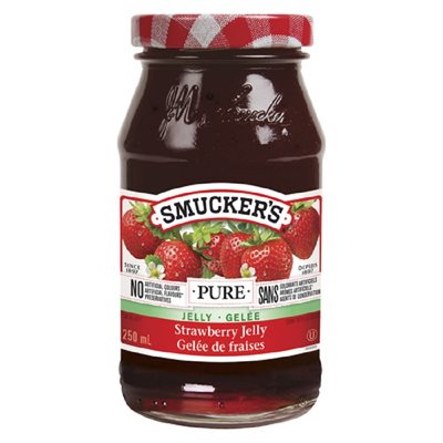 SMUCKERS GELEE DE FRAISES 250ML