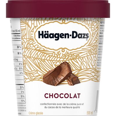 HAAGNDAZ CR GL CHOCOLAT DISC 500ML