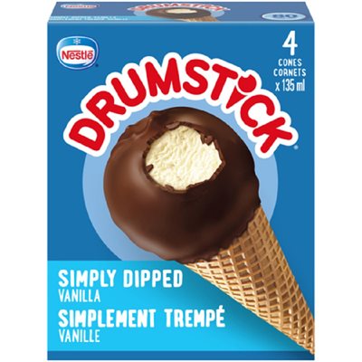 NESTLE DRUMSTICK VANILLE TREMPE 4x135ML