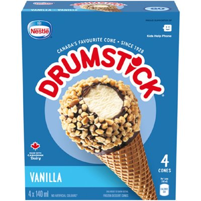 NESTLE DRUMSTICK VANILLE 4x140ML