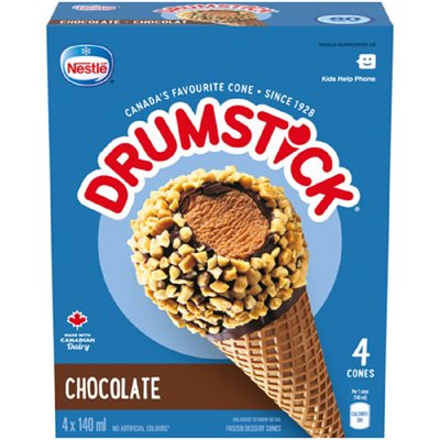 NESTLE DRUMSTICK CHOCOLAT 4x140ML