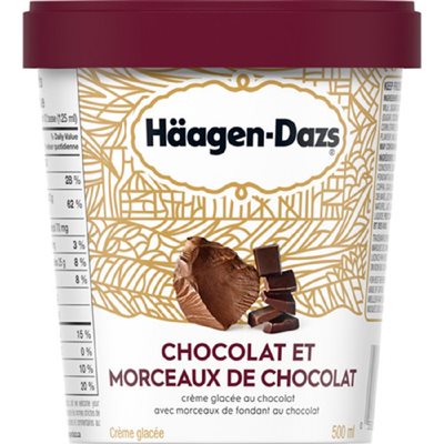 HAAGNDAZ CR GL MCX DE CHOCOLAT DISC 500ML