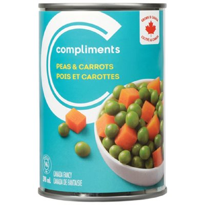 Comp Peas And Carrots 398ML