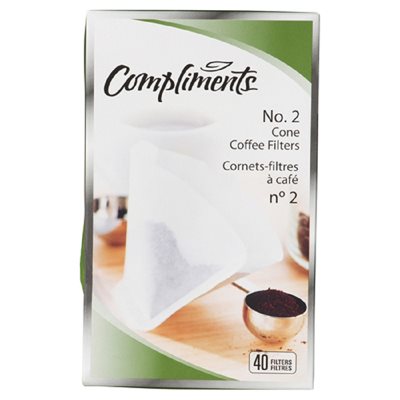 COMP FILTRE A CAFE CONE 2 40UN