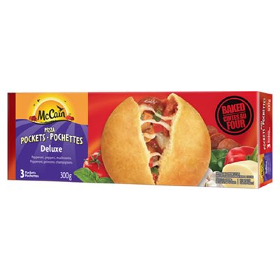 MCCAIN PIZZA POCHETTE DELUXE 3UN 300GR