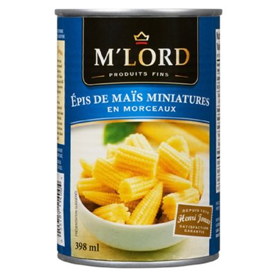 MLord Mini Corn Cob Pieces 398ML