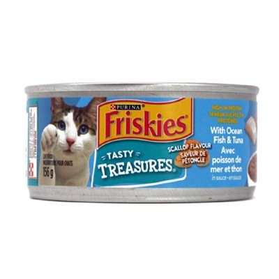 FRISKIES NOUR CHATS DECH PB THON 156GR