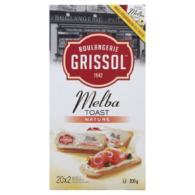 GRISSOL MELBA LUNCH PACKS PLAI 200GR