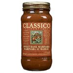 CLASSICO SAUCE MARINARA BASILIC 650ML