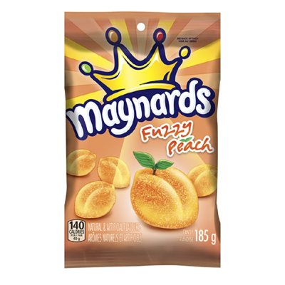 Maynards Fuzzy Peach 185GR