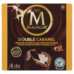 MAGNUM BAR CRM GL DBL CARAMEL 3x90ML