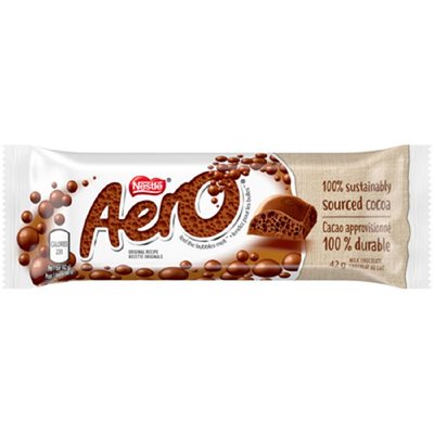 AERO BARRE CHOC AU LAIT 42GR