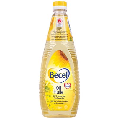 BECEL HUILE TOURNES ET CANOLA 100% 1LT