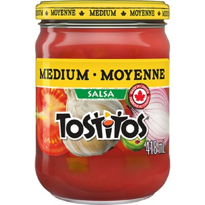 Tostitos Dip Medium Salsa 418ML