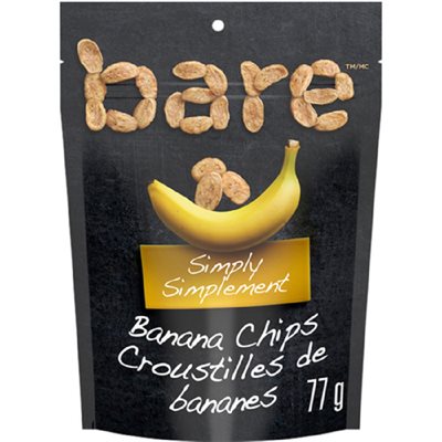 Bare Chips Simply Banana 77GR