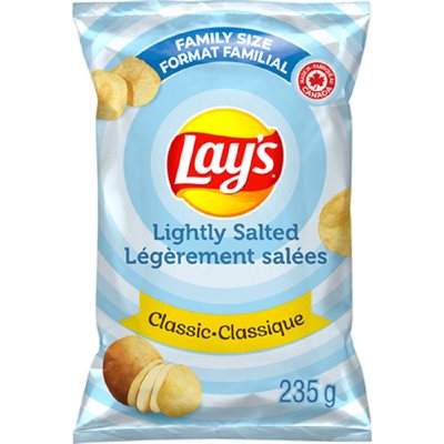 Lays Chips Lightly Salted 235GR