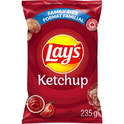 LAYS CROUST KETCHUP 235GR