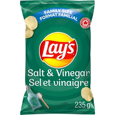 Lays Chips Salt & Vinegar 235GR