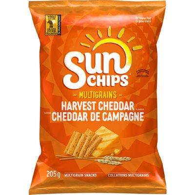 SunChips Hvst Ched Snacks 205GR