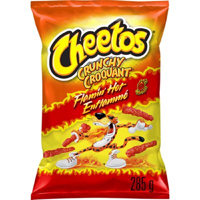 Cheetos Crunchy Flamin Hot 285GR