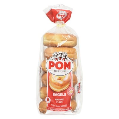 POM BAGELS NATURE 6UN 6x75GR POM BAGELS NATURE 6UN 6x75GR