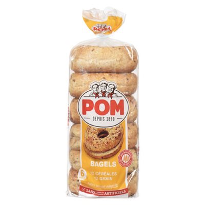 POM BAGELS 12 CEREALES 6UN 6x85GR