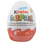 KndrSrpr Chocolate Egg Single 20GR