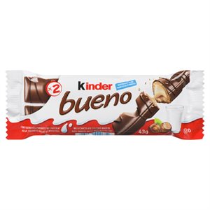 KINDER BUENO BAR CHOC 43GR