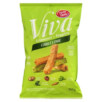 YumYum Viva VegStks Chili Lime 150GR