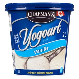 CHAPMANS YOG GL VANILLE 2LT