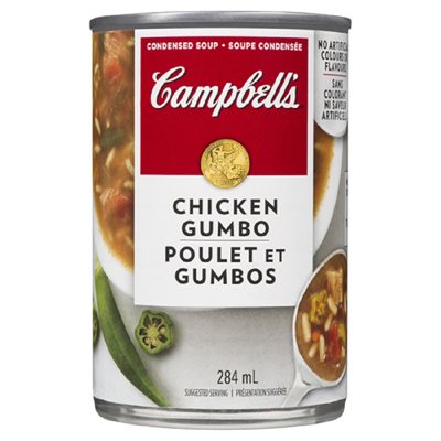 CAMPBELL SOUPE AU POULET GOMBO 284ML