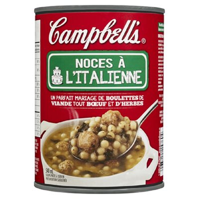 CAMPBELL SOUPE NOCE ITALIEN PAS DISC 540ML