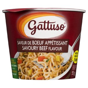 GATTUSO SOUPE NOUILL BOEUF DISC 55GR