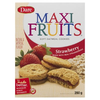 Dare Maxi Frts Ckies Strawbry 280GR