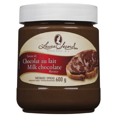 LauraSec Spread Milk Choc 600GR