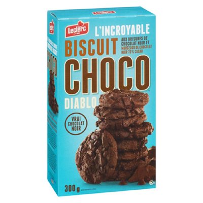 Leclerc Cookies Choco Diablo 300GR