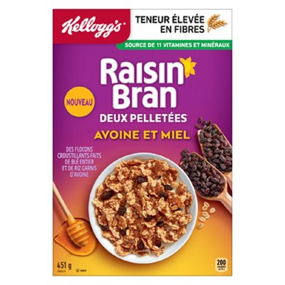 KELLOGGS RAISIN BRAN MIEL 451GR