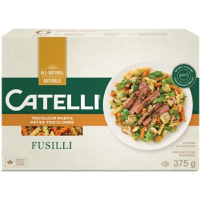 CATELLI PATES BISTRO FUSILLI LEGUME 375GR